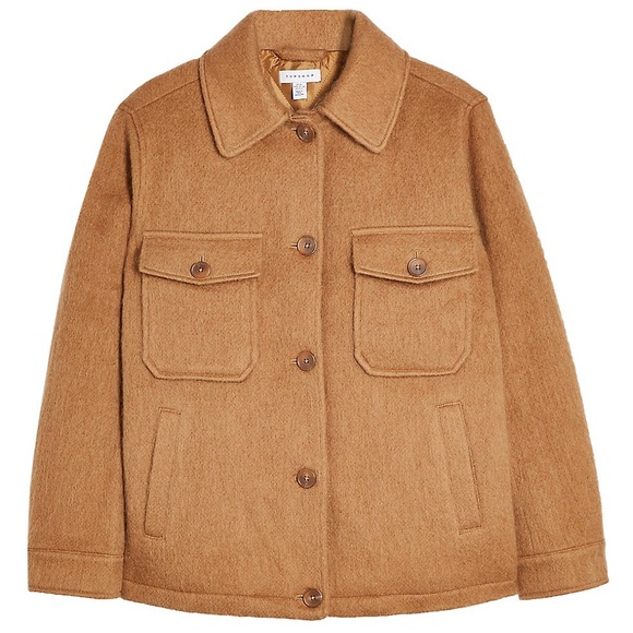 Topshop Wool Blended Jacket - Picture 4 of 7